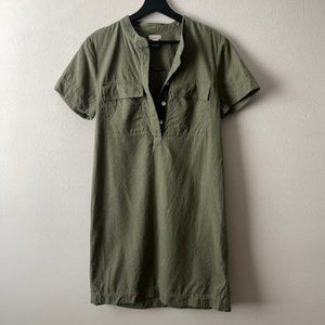 J Crew Green Dress